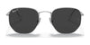 Ray-Ban HEXAGONAL RB8148 Sunglasses / Gold №921658 / Green (Polarized) (3P 11%) / Size 51