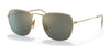 Ray-Ban FRANK RB8157 Sunglasses | Size 51 / Gold №9217T0 / Blue (Polarized) (3P 12.8%)