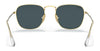 Ray-Ban FRANK RB8157 Sunglasses | Size 51 / Gold №9217T0 / Blue (Polarized) (3P 12.8%)