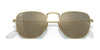 Ray-Ban FRANK RB8157 Sunglasses | Size 51 / Gold №9217T0 / Blue (Polarized) (3P 12.8%)