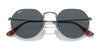 Ray-Ban RB8165 Sunglasses / Gunmetal №9244R5 / Blue (3N 10.7%) / Size 51