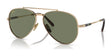 Ray-Ban AVIATOR TITANIUM RB8225 Sunglasses Arista Gold / Green