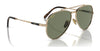 Ray-Ban AVIATOR TITANIUM RB8225 Sunglasses | Size 58 / Arista Gold №313852 / Green (3N 14%)