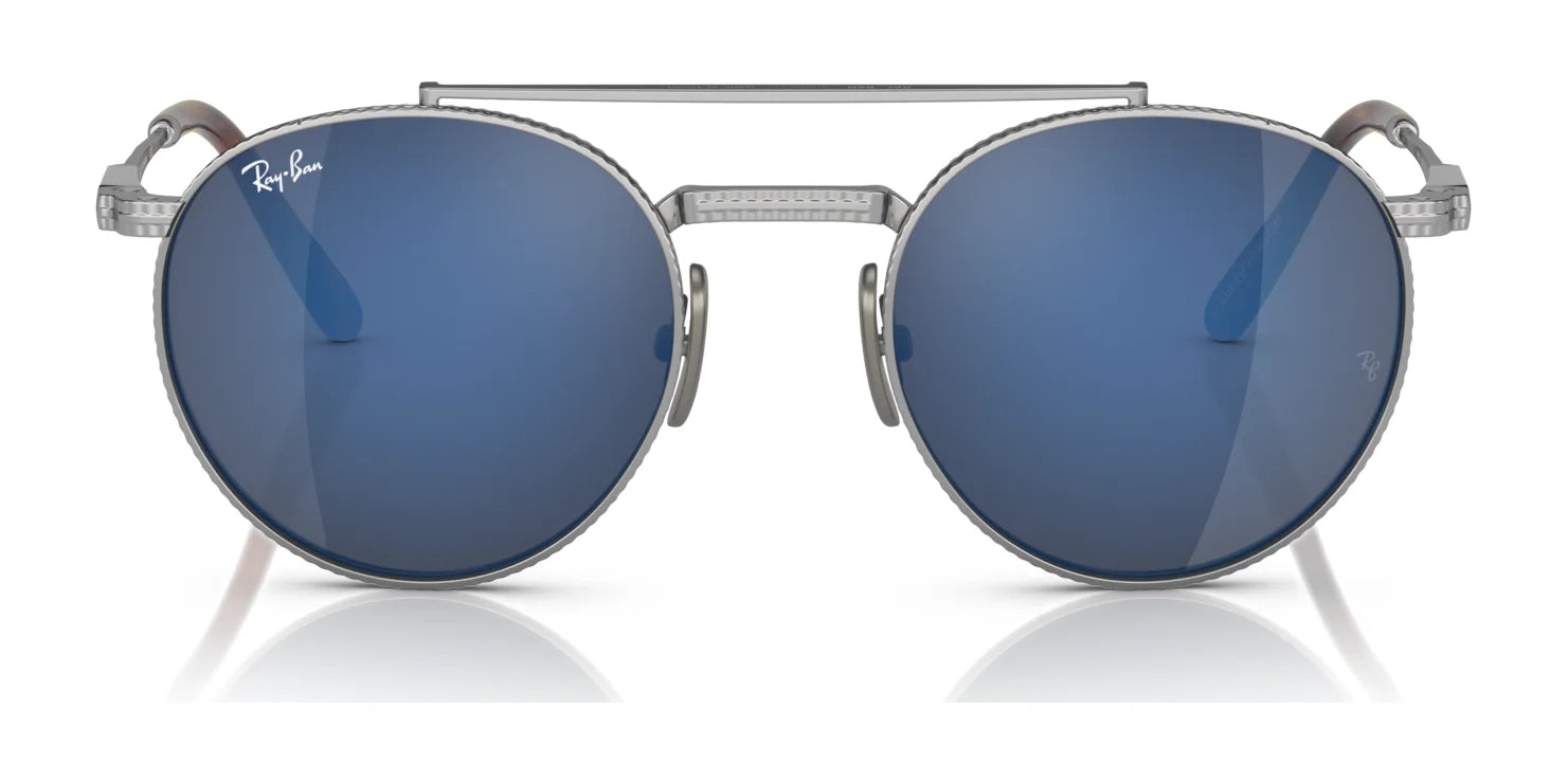 Ray-Ban ROUND II TITANIUM RB8237 Sunglasses