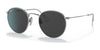 Ray-Ban ROUND RB8247 Sunglasses | Size 50 / Silver №920948 / Black (Polarized) (3P 11.40%)
