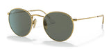 Ray-Ban ROUND RB8247 Sunglasses Gold / G-15 Green (Polarized)