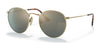 Ray-Ban ROUND RB8247 Sunglasses | Size 50 / Gold №9217T0 / Blue/Gold (Polarized) (3P 12.8%)