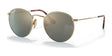 Ray-Ban ROUND RB8247 Sunglasses Gold / Blue / Gold (Polarized)
