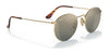 Ray-Ban ROUND RB8247 Sunglasses | Size 50 / Gold №9217T0 / Blue/Gold (Polarized) (3P 12.8%)