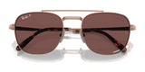Ray-Ban FRANK II TITANIUM RB8258 Sunglasses | Size 54