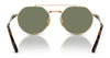 Ray-Ban JACK II TITANIUM RB8265 Sunglasses | Size 53 / Arista Gold №313852 / Green (3N 14%)