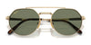 Ray-Ban JACK II TITANIUM RB8265 Sunglasses | Size 53 / Arista Gold №313852 / Green (3N 14%)