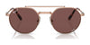 Ray-Ban JACK II TITANIUM RB8265 Sunglasses | Size 53 / Arista Gold №313852 / Green (3N 14%)