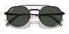Ray-Ban JACK II TITANIUM RB8265 Sunglasses | Size 53 / Arista Gold №313852 / Green (3N 14%)
