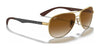 Ray-Ban CARBON FIBRE RB8313 Sunglasses / Black №002/K7 / Grey (Polarized) (3P 11.4%) / Size 61