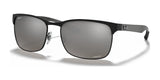 Ray-Ban RB8319CH Sunglasses Black / Silver (Polarized)