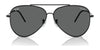 Ray-Ban AVIATOR REVERSE RBR0101S Sunglasses / Arista Gold №001/69 / Dark Violet (2N 20.5%) / Size 59