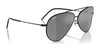 Ray-Ban AVIATOR REVERSE RBR0101S Sunglasses / Arista Gold №001/69 / Dark Violet (2N 20.5%) / Size 59