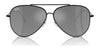 Ray-Ban AVIATOR REVERSE RBR0101S Sunglasses / Arista Gold №001/69 / Dark Violet (2N 20.5%) / Size 59