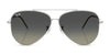 Ray-Ban AVIATOR REVERSE RBR0101S Sunglasses / Arista Gold №001/69 / Dark Violet (2N 20.5%) / Size 59