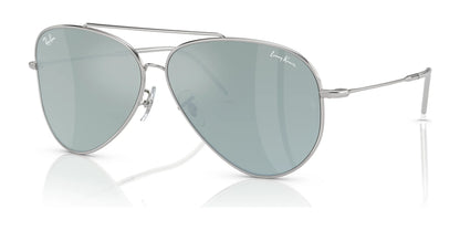 Ray-Ban AVIATOR REVERSE RBR0101S Sunglasses Silver / Silver