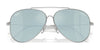 Ray-Ban AVIATOR REVERSE RBR0101S Sunglasses / Arista Gold №001/69 / Dark Violet (2N 20.5%) / Size 59