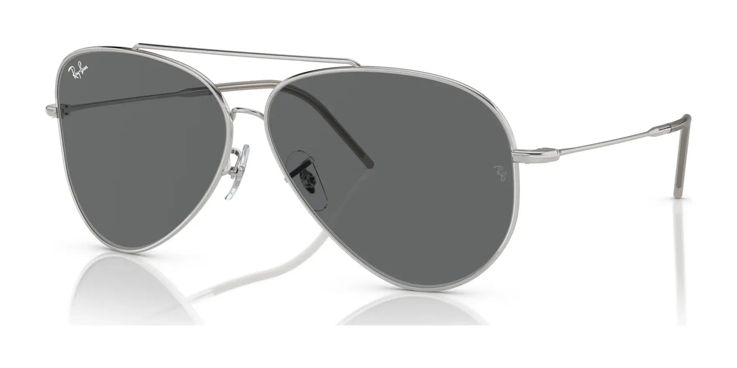 Ray-Ban AVIATOR REVERSE RBR0101S Sunglasses Silver / Dark Grey