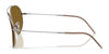 Ray-Ban AVIATOR REVERSE RBR0101S Sunglasses / Arista Gold №001/69 / Dark Violet (2N 20.5%) / Size 59