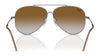 Ray-Ban AVIATOR REVERSE RBR0101S Sunglasses / Arista Gold №001/69 / Dark Violet (2N 20.5%) / Size 59