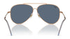 Ray-Ban AVIATOR REVERSE RBR0101S Sunglasses / Arista Gold №001/69 / Dark Violet (2N 20.5%) / Size 59