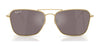 Ray-Ban CARAVAN REVERSE RBR0102S Sunglasses / Arista Gold №001/79 / Clear Gradient Blue (2N 34.9%) / Size 58