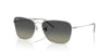 Ray-Ban CARAVAN REVERSE RBR0102S Sunglasses / Silver №003/11 / Grey Gradient (3N 14.7%) / Size 58