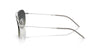 Ray-Ban CARAVAN REVERSE RBR0102S Sunglasses / Arista Gold №001/79 / Clear Gradient Blue (2N 34.9%) / Size 58