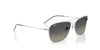 Ray-Ban CARAVAN REVERSE RBR0102S Sunglasses / Arista Gold №001/79 / Clear Gradient Blue (2N 34.9%) / Size 58