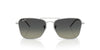 Ray-Ban CARAVAN REVERSE RBR0102S Sunglasses / Arista Gold №001/79 / Clear Gradient Blue (2N 34.9%) / Size 58