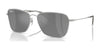Ray-Ban CARAVAN REVERSE RBR0102S Sunglasses / Silver №003/GS / Silver (3N 11.8%) / Size 58