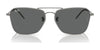 Ray-Ban CARAVAN REVERSE RBR0102S Sunglasses / Arista Gold №001/79 / Clear Gradient Blue (2N 34.9%) / Size 58