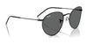 Ray-Ban ROUND REVERSE RBR0103S Sunglasses / Arista Gold №001/VR / Dark Green (3N 14.9%) / Size 53