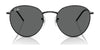Ray-Ban ROUND REVERSE RBR0103S Sunglasses / Arista Gold №001/VR / Dark Green (3N 14.9%) / Size 53