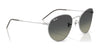 Ray-Ban ROUND REVERSE RBR0103S Sunglasses / Arista Gold №001/VR / Dark Green (3N 14.9%) / Size 53