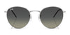 Ray-Ban ROUND REVERSE RBR0103S Sunglasses / Arista Gold №001/VR / Dark Green (3N 14.9%) / Size 53