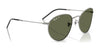 Ray-Ban ROUND REVERSE RBR0103S Sunglasses / Arista Gold №001/VR / Dark Green (3N 14.9%) / Size 53