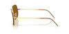Ray-Ban SQUARE REVERSE RBR0104S Sunglasses / Rose Gold №92023A / Dark Blue (3N 16.6%) / Size 54