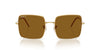 Ray-Ban SQUARE REVERSE RBR0104S Sunglasses / Rose Gold №92023A / Dark Blue (3N 16.6%) / Size 54