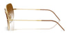 Ray-Ban SQUARE REVERSE RBR0104S Sunglasses / Rose Gold №92023A / Dark Blue (3N 16.6%) / Size 54
