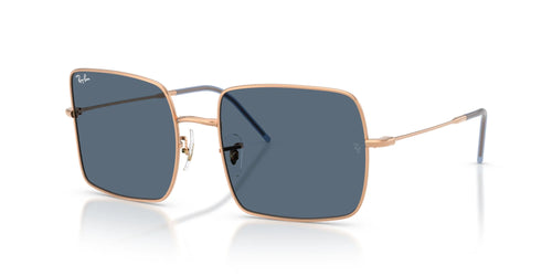 Ray-Ban SQUARE REVERSE RBR0104S Sunglasses / Rose Gold №92023A / Dark Blue (3N 16.6%) / Size 54
