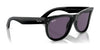 Ray-Ban WAYFARER REVERSE RBR0502S Sunglasses / Black №6677VR / Dark Green (3N 14.9%) / Size 50
