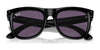Ray-Ban WAYFARER REVERSE RBR0502S Sunglasses / Black №6677VR / Dark Green (3N 14.9%) / Size 50