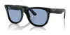 Ray-Ban WAYFARER REVERSE RBR0502S Sunglasses / Black №667772 / Light Blue (2N 36.8%) / Size 50