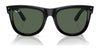 Ray-Ban WAYFARER REVERSE RBR0502S Sunglasses / Black №6677VR / Dark Green (3N 14.9%) / Size 50